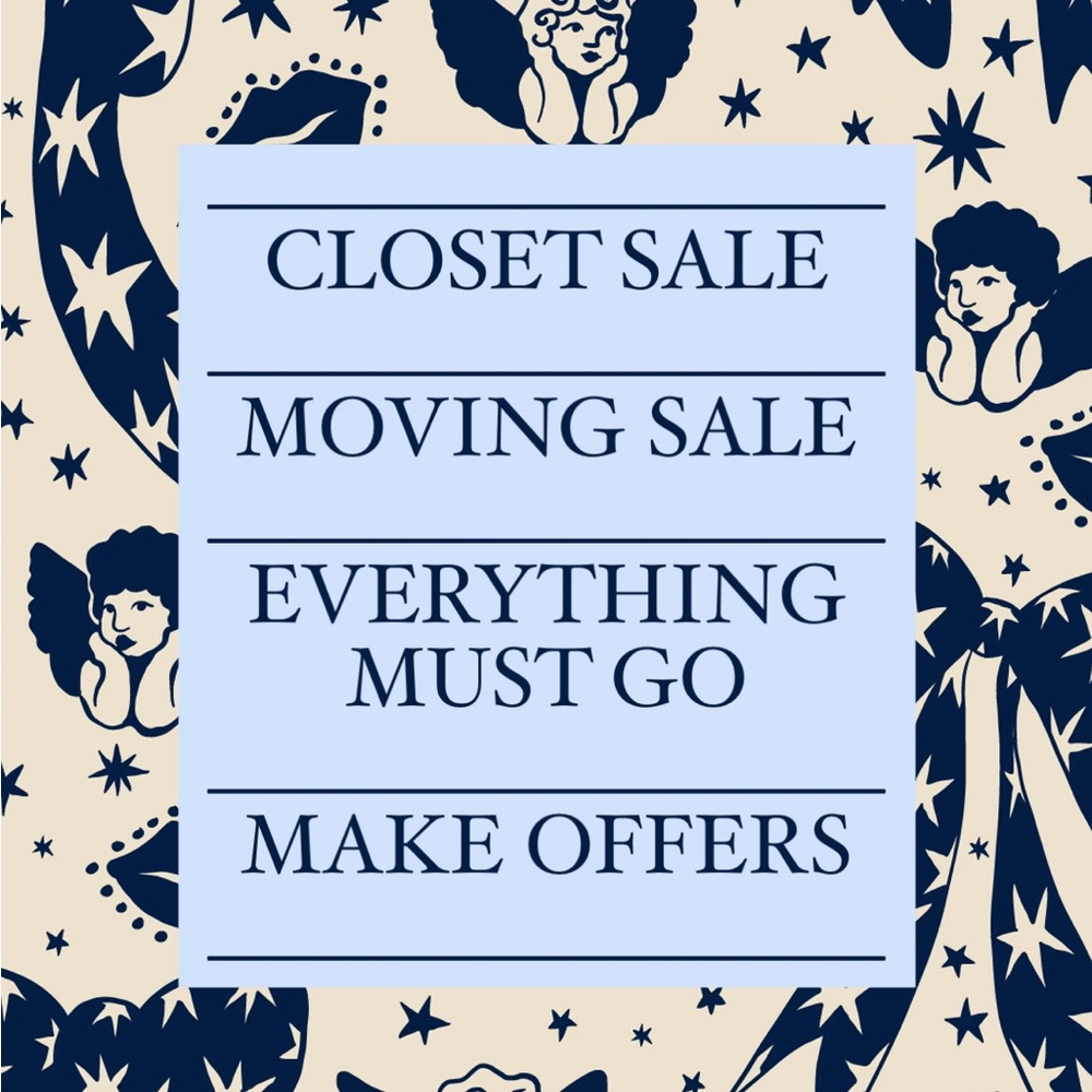 MOVING SALE - PLS MAKE OFFERS